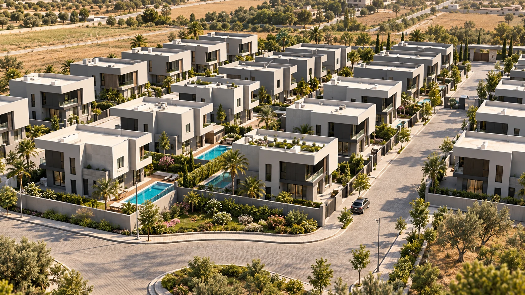 مجمع سكني من 114 فيلا